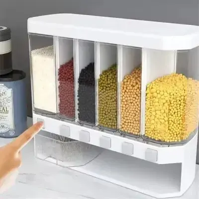 Picture of 6-in-1 Wall Mounted Food Storage Box for Kitchen