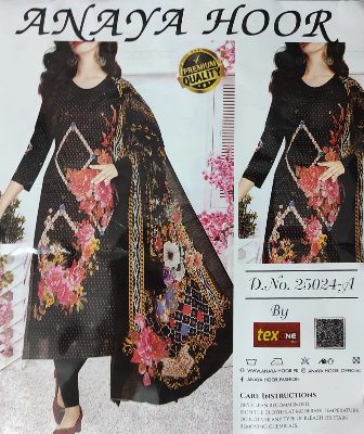 Picture of ANAYA HOOR Rigging Digital printed cotton  3 Piece