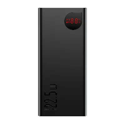 Picture of Baseus Adaman 20000mAh 22.5W Metal Power Bank with Digital Display – Black