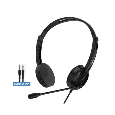 Picture of Rapoo H102 Wired Stereo Headphone – Black