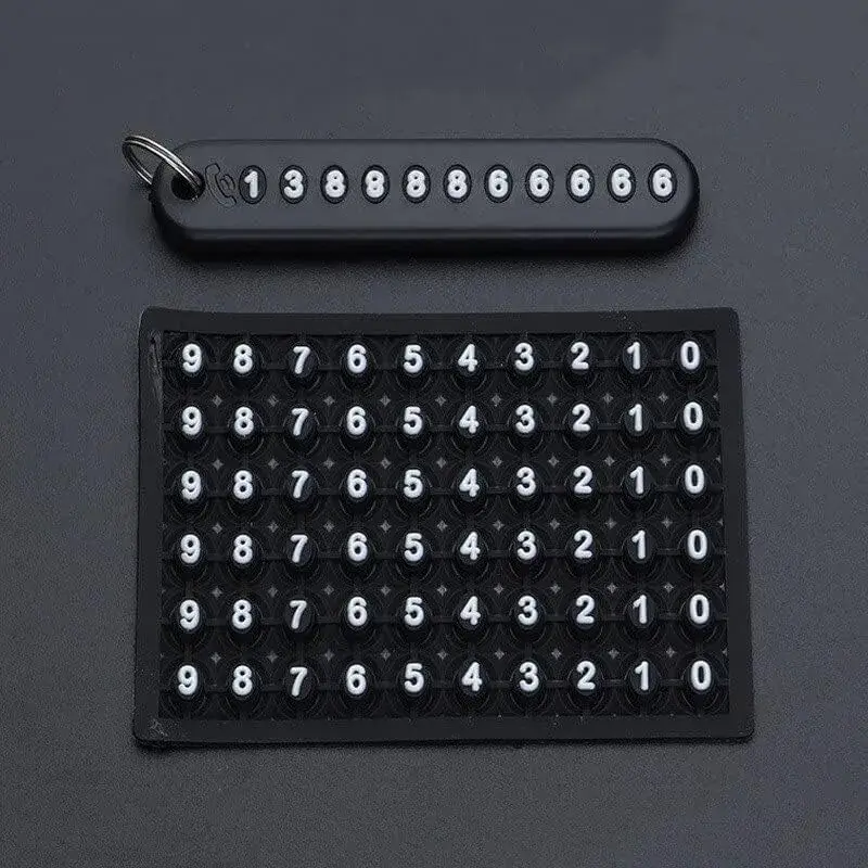 Picture of Anti-lost keychain with Mobile Number for Bicycle Car Auto Motor Cycle Key Ring Gift