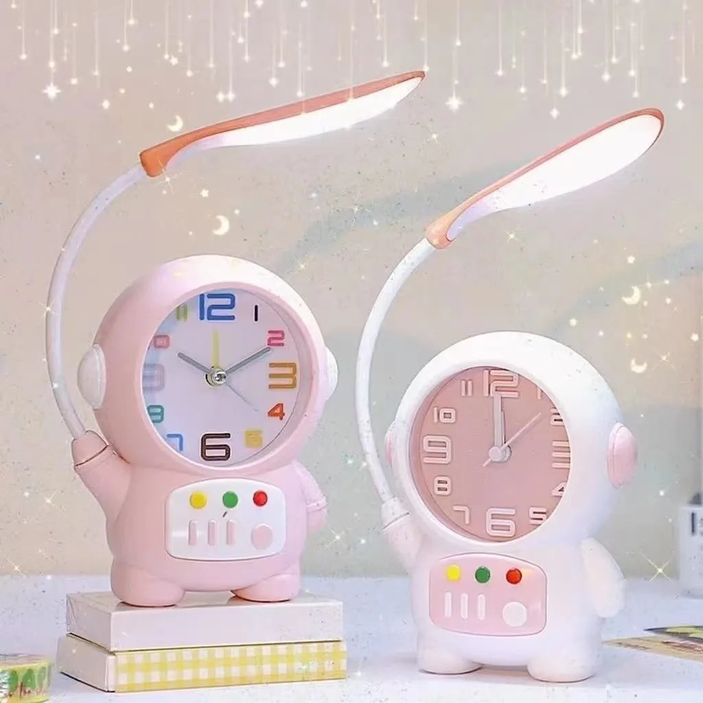Picture of Astronaut Desk Lamp with Alarm Clock