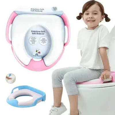 Picture of Baby Soft Washable Toilet Trainer Seat Multi color