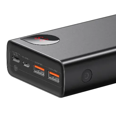 Picture of Baseus Adaman 20000mAh 22.5W Metal Power Bank with Digital Display – Black