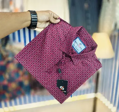 Picture of Pure Cotton full Sleeve Shirt for Men's