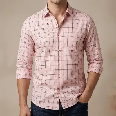 Picture of Pure Cotton full Sleeve Shirt for Men's