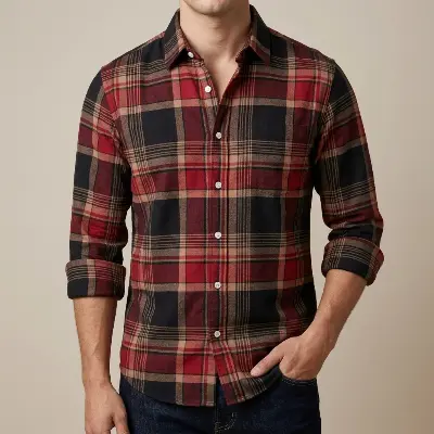 Picture of Pure Cotton full Sleeve Shirt for Men's