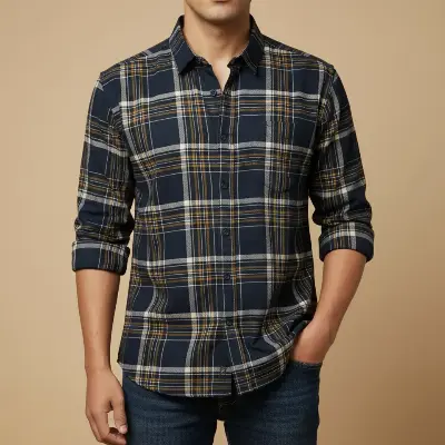 Picture of Pure Cotton full Sleeve Shirt for Men's