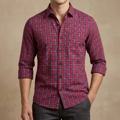 Picture of Pure Cotton full Sleeve Shirt for Men's