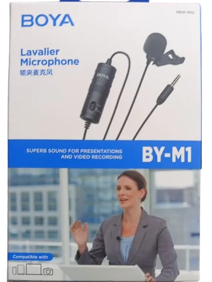 Picture of Boya BY-M1 Omni Directional Lavalier Microphone
