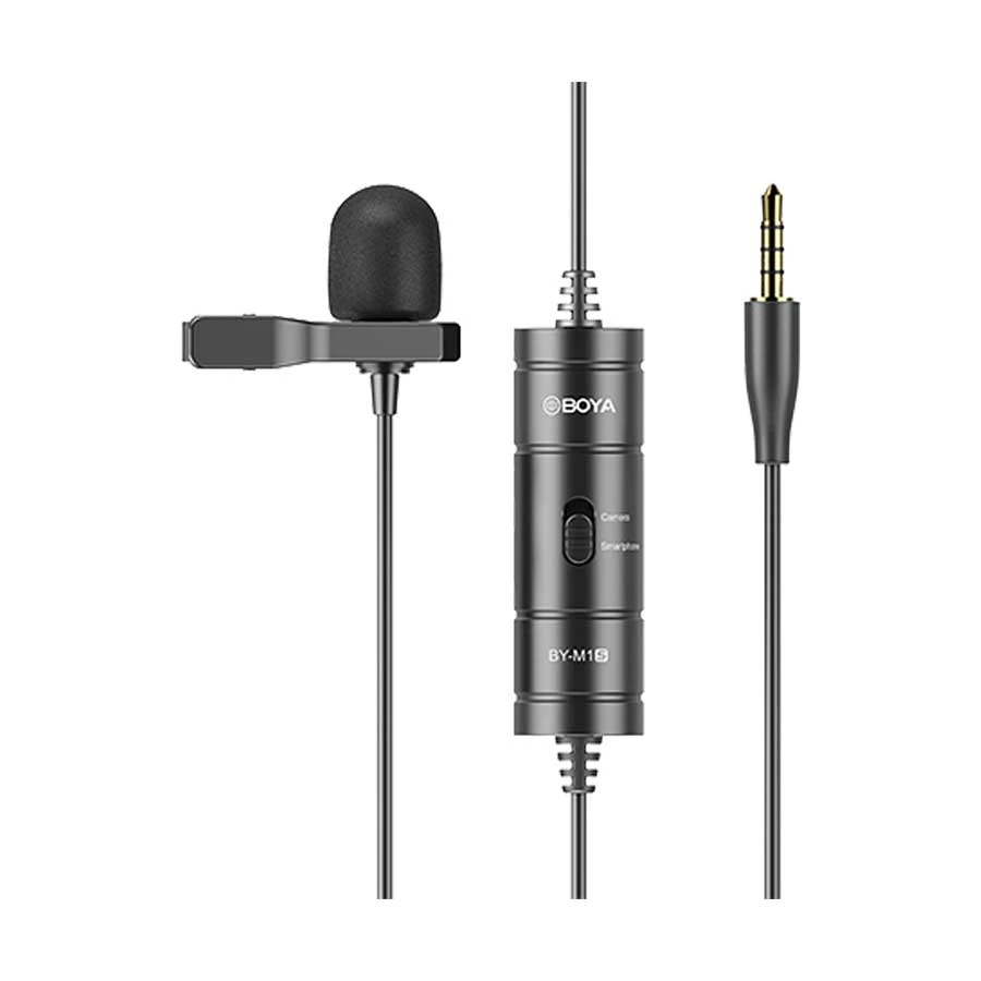 Picture of BOYA BY-M1S Universal Lavalier Microphone
