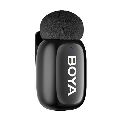 Picture of BOYA mini-14-B The World's Tiniest Wireless Microphone (1RX, 2TX) for android devices