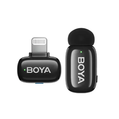 Picture of BOYA mini-16 The World's Tiniest Wireless Microphone (1RX, 1TX) for IOS Device's