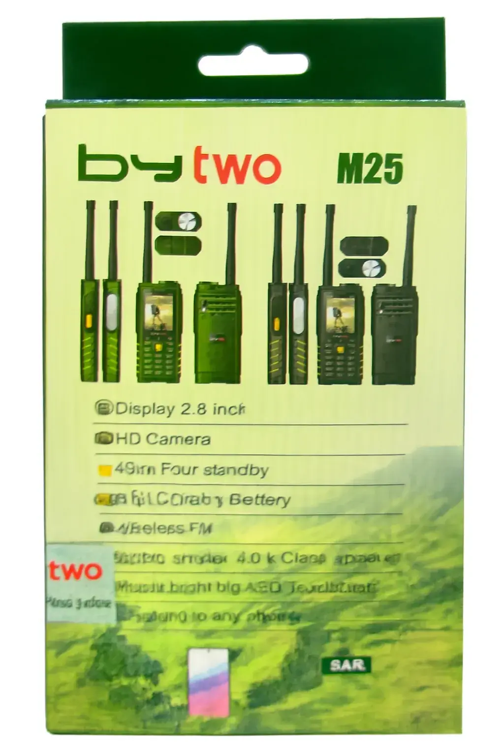 Picture of Bytwo M25 Antina Power Bank Phone Four Sim Slot 5200mAh | Bytwo M25 Power Bank
