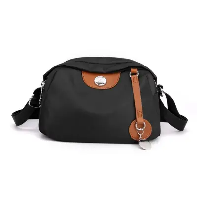 Picture of Casual Travel Waterproof Messenger Bag Trendy(Black)