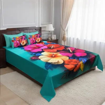 Picture of China Premium 3D Design Bed Sheet
