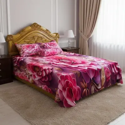 Picture of China Premium 3D Design Bed Sheet