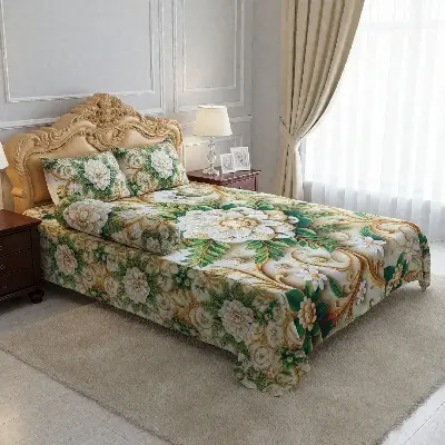 Picture of China Premium 3D Design Bed Sheet