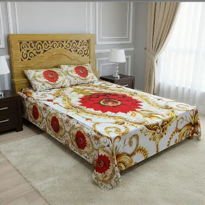 Picture of China Premium 3D Design Bed Sheet
