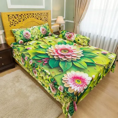 Picture of China Premium 3D Design Bed Sheet