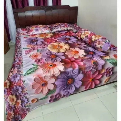 Picture of China Premium 3D Design Bed Sheet