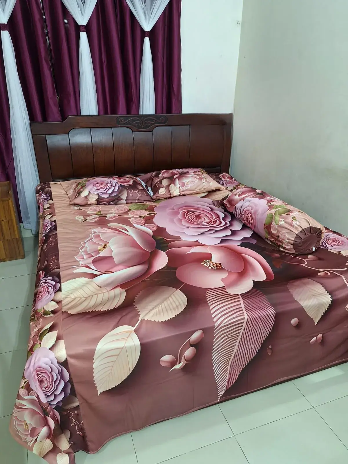 Picture of China Premium 3D Design Bed Sheet