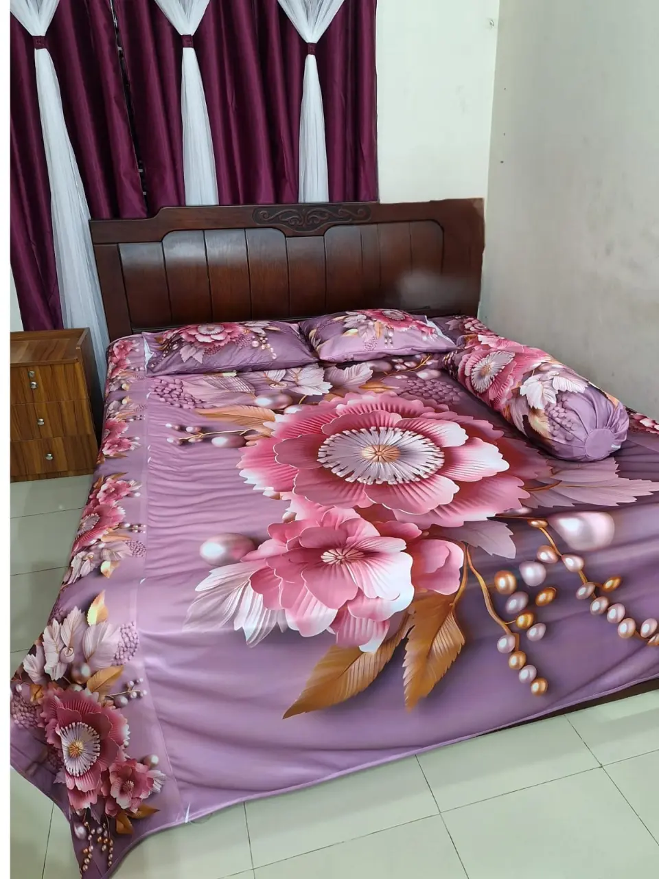 Picture of China Premium 3D Design Bed Sheet