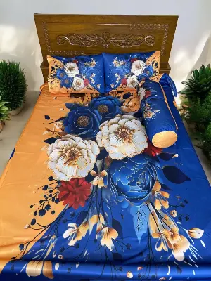 Picture of China Premium 3D Design Bed Sheet