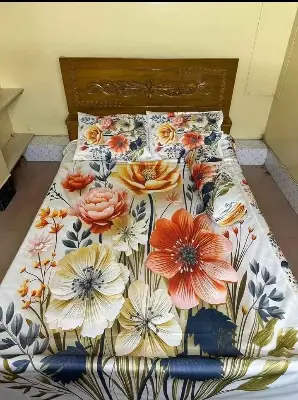 Picture of China Premium 3D Design Bed Sheet