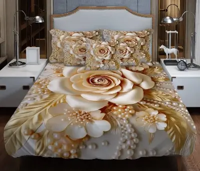 Picture of China Premium 3D Design Bed Sheet