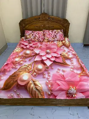 Picture of China Premium 3D Design Bed Sheet
