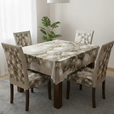 Picture of China Premium 3D Print Table Cloth Set