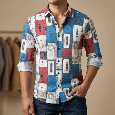 Picture of Pop-Corn Full sleeve Shirt