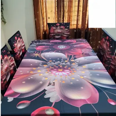 Picture of China Premium 3D Print Table Cloth Set