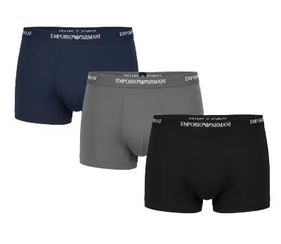 Picture of EMPORIO ARMANI 3-Pack Boxer Shorts Men's Trunks ( Multi Color)