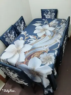 Picture of China Premium 3D Print Table Cloth Set