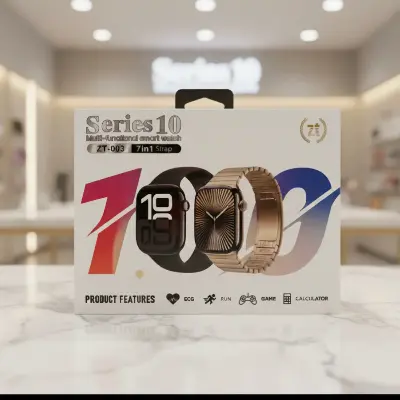 Picture of Series 10 Smartwatch ZT-003 7 in 1 strap (Multi-Colour)