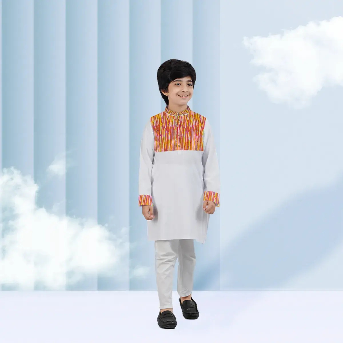 Picture of Afsan print Cotton Comfortable Panjabi With premium box