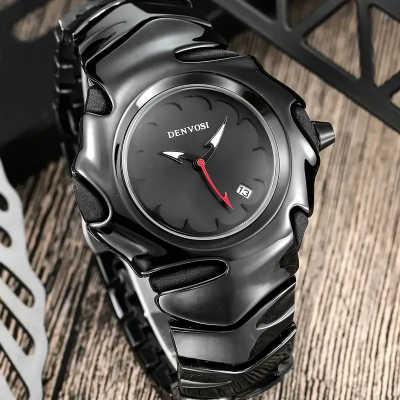 Picture of DENVOSI Premium Metal Watch – Bold Design (Full Black )