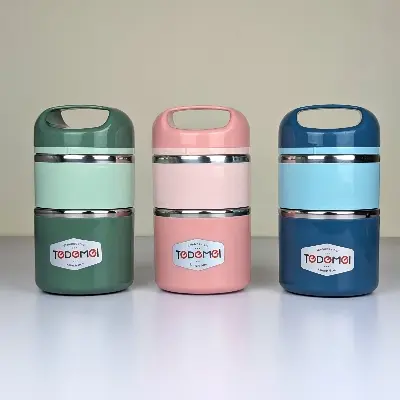 Picture of 2.5 Layers 1.13L Stainless Steel Lunch Box