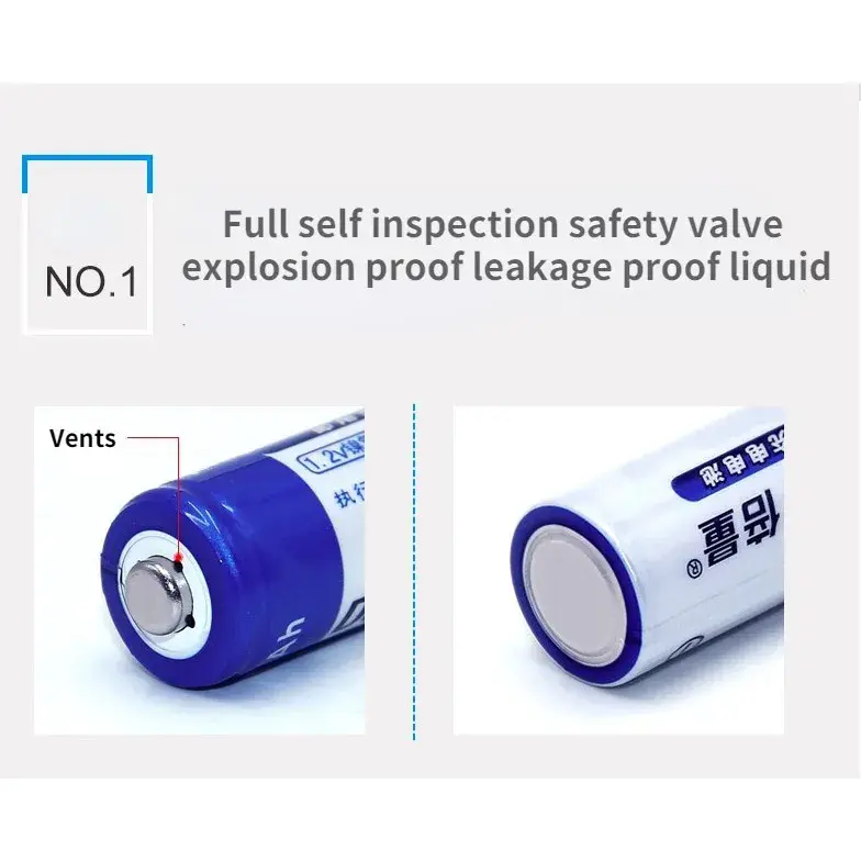 Picture of Doublepow AA 1200mAh NiMH Rechargeable Battery (2pcs)