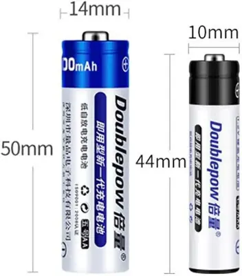 Picture of Doublepow AA 600mAh NiMH Rechargeable Battery (4pcs)