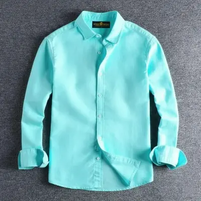 Picture of Men's Solid Colour Color Shirt( paste)