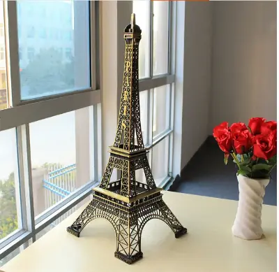 Picture of Eiffel Tower Metal Showpiece Decoration Gift
