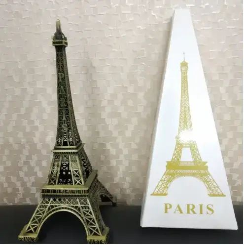 Picture of Eiffel Tower Metal Showpiece Decoration Gift