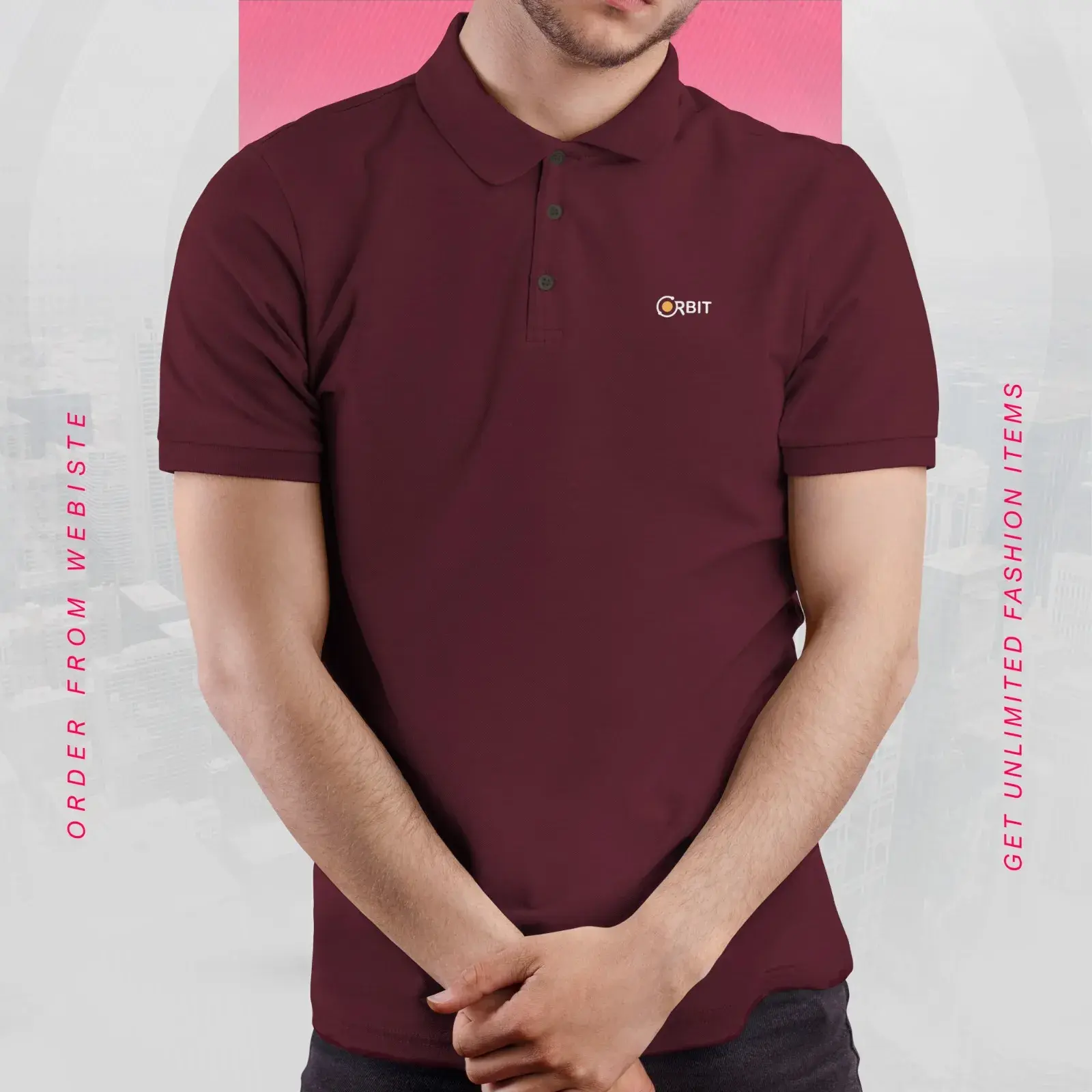 Picture of Men's Cotton Polo Shirt