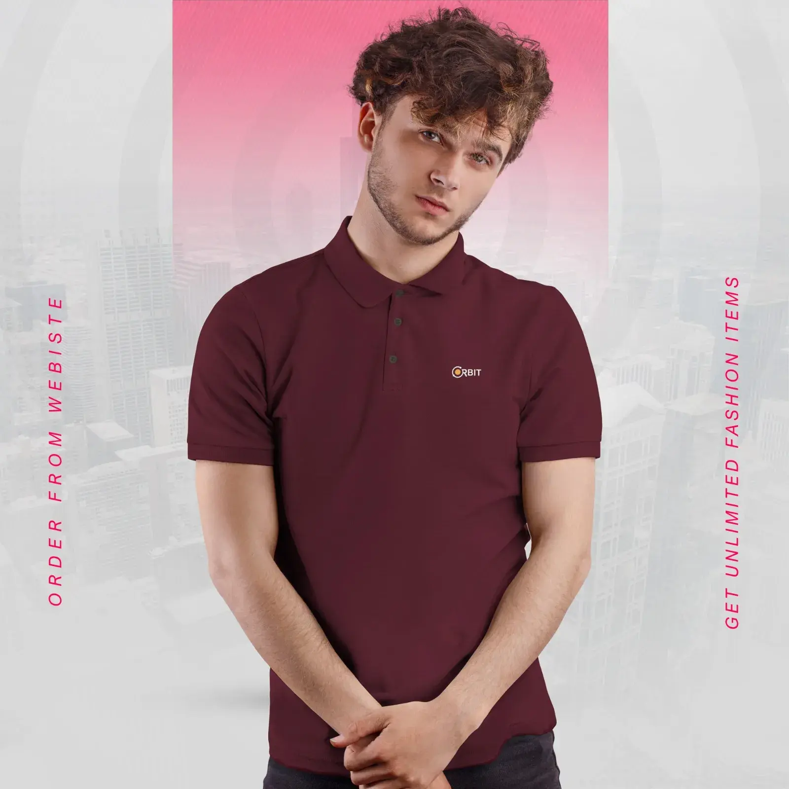 Picture of Men's Cotton Polo Shirt