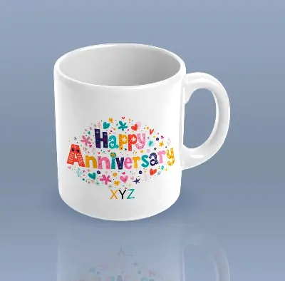 Picture of Personalised Coffee, Tea, Water Mug, Add Photo Text Logo Picture Image