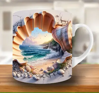 Picture of Attractive 3D Design Mug