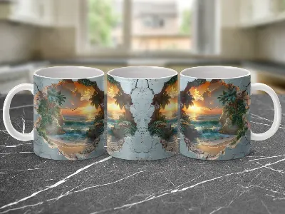Picture of Attractive 3D Design Mug